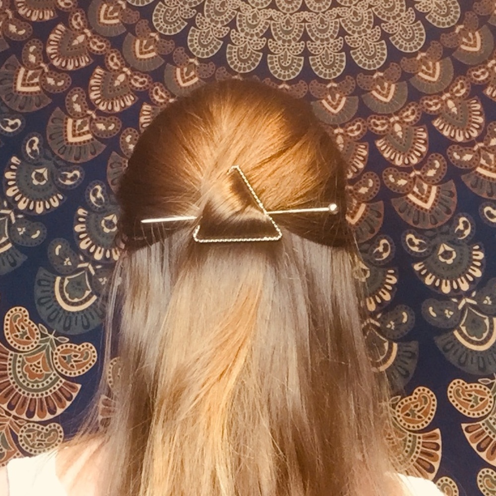 Modern Triangle Hair Pin